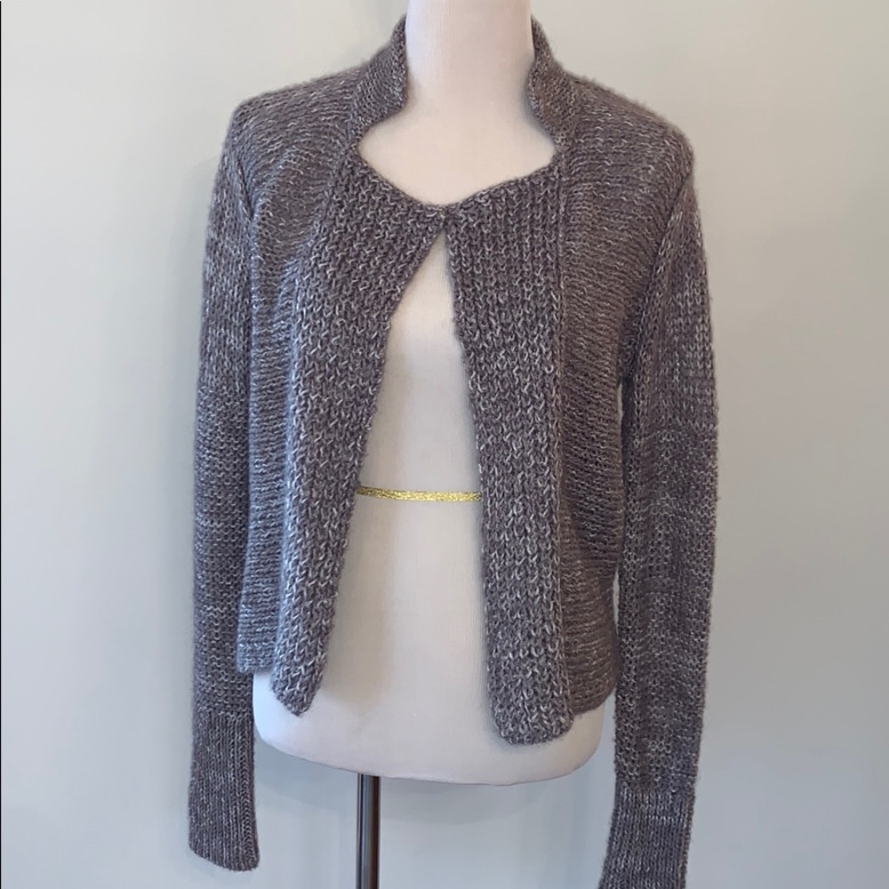 Ann Taylor Loft cropped sweater jacket